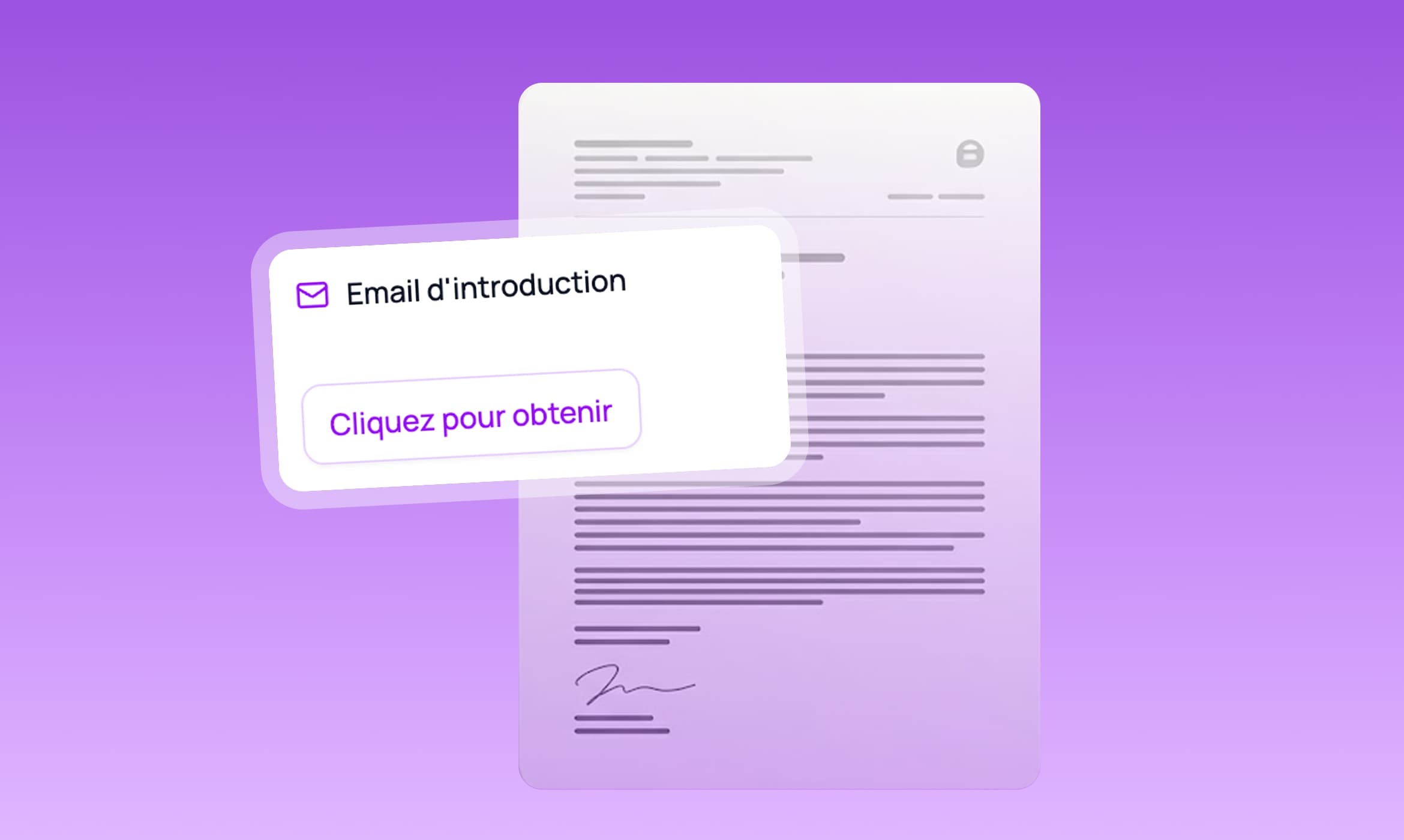 Lettre de motivation